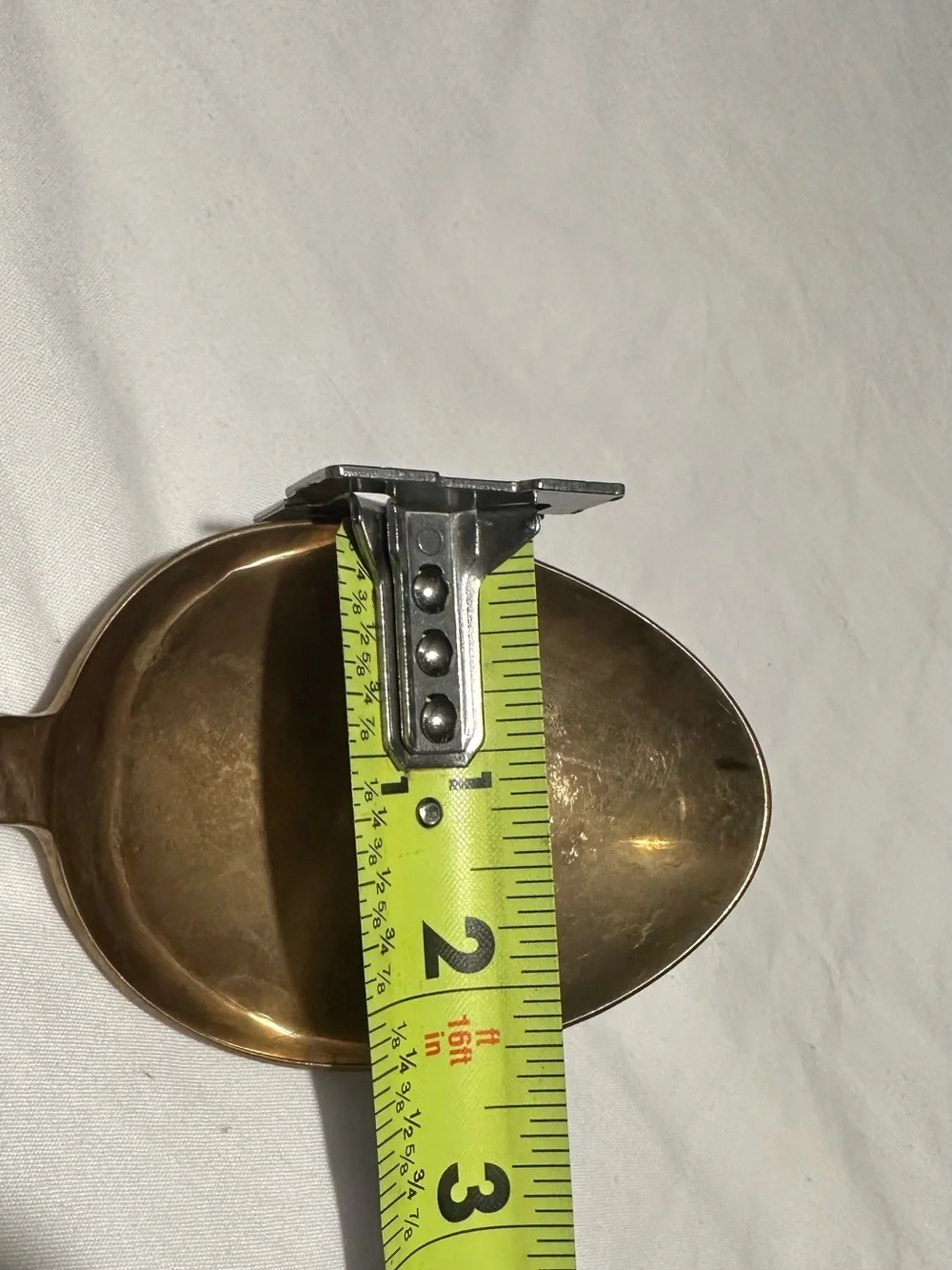 Twisted-Handle Brass Serving Spoon and Fork Set with Brown Handles